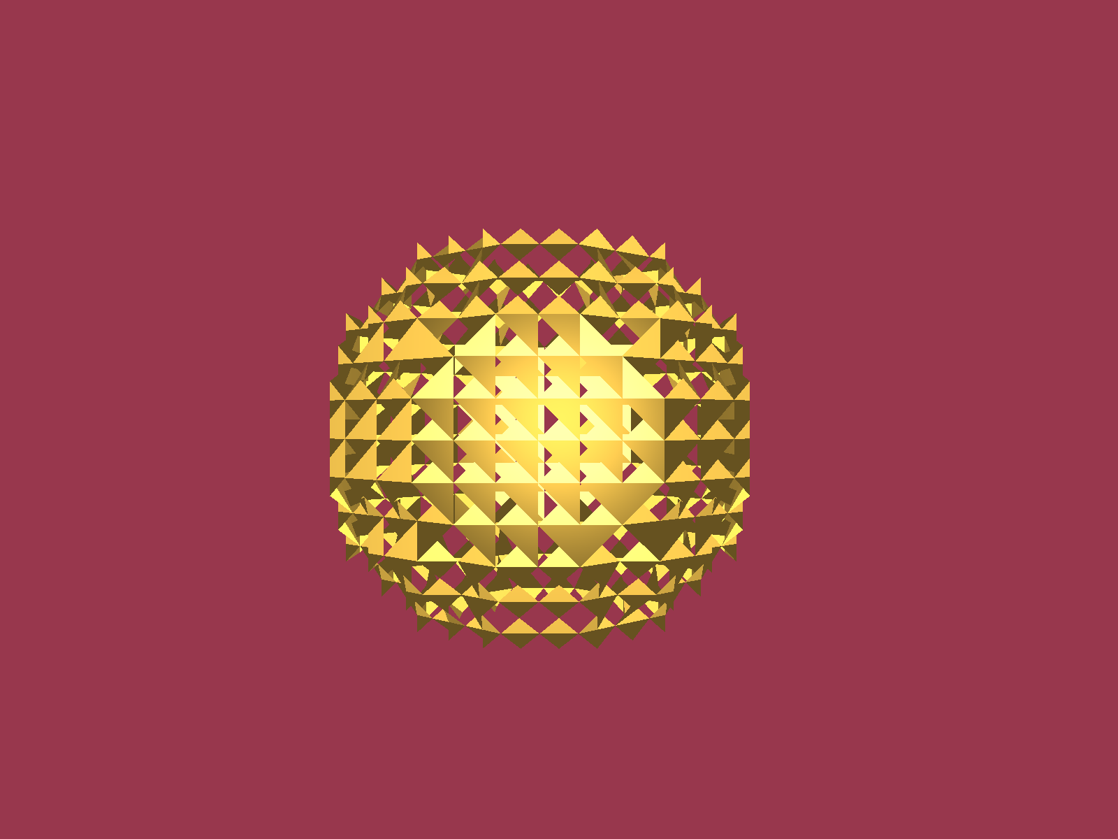 Sphere rendering incorrectly