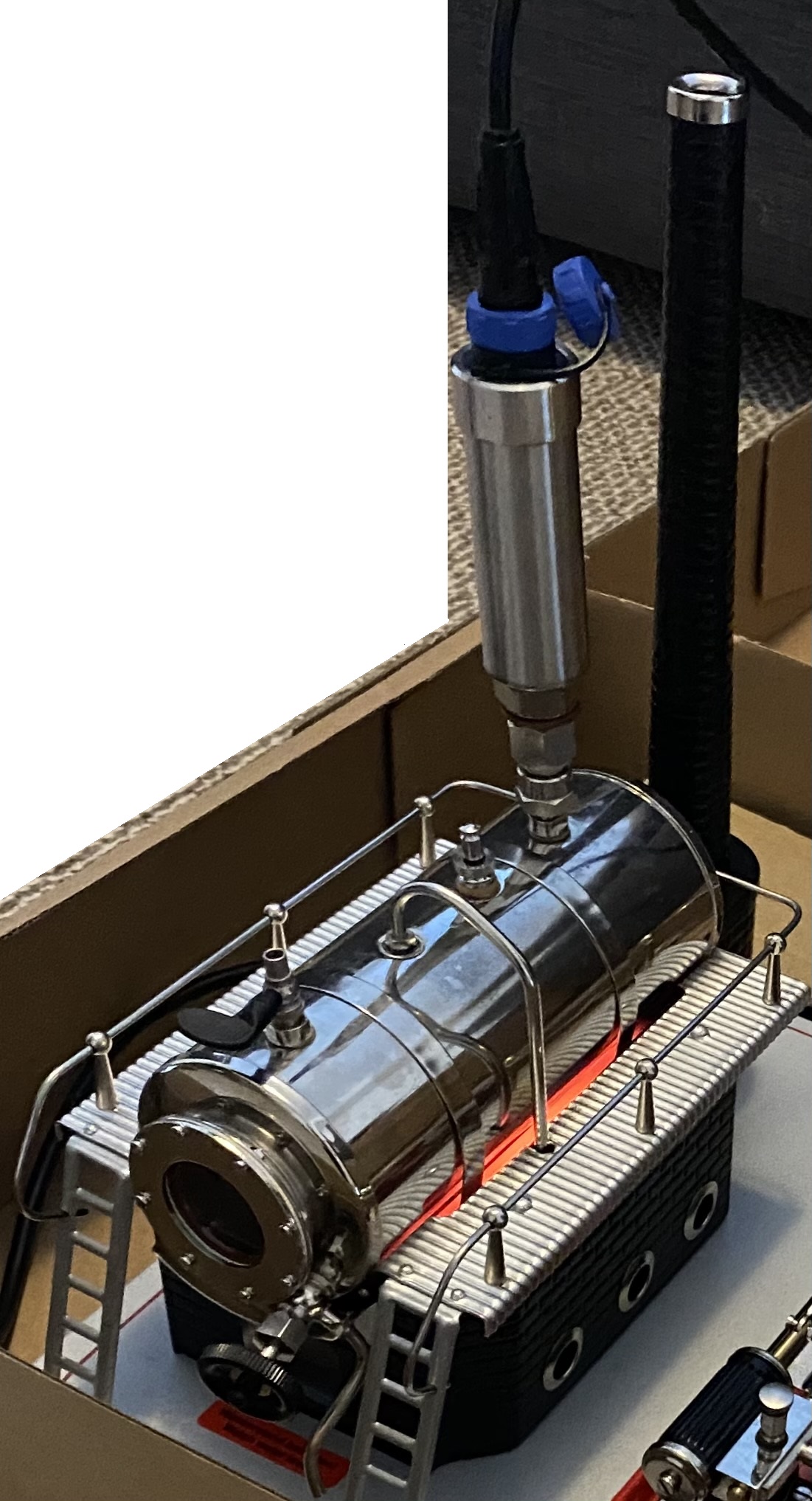 Pressure gauge installation